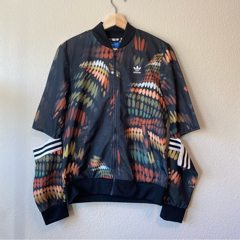 Adidas x Rita Ora ‘hidden lights’ jacket with elbow cutouts, size M